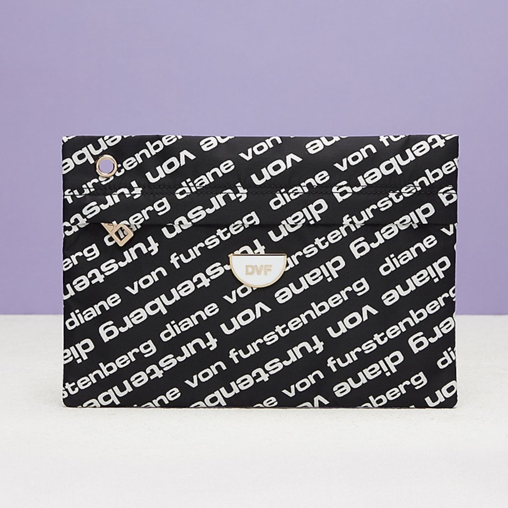 DvF Nylon Flat Pouch